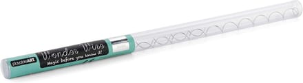 Optische Illusie Draad - Magisch Speelgoed - Goocheltruc - Nooit Eindigende Spiraal - 38 cm - Metaal