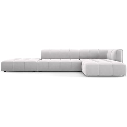 Hoekbank Francesca velvet rechts 5-zits | Milo Casa