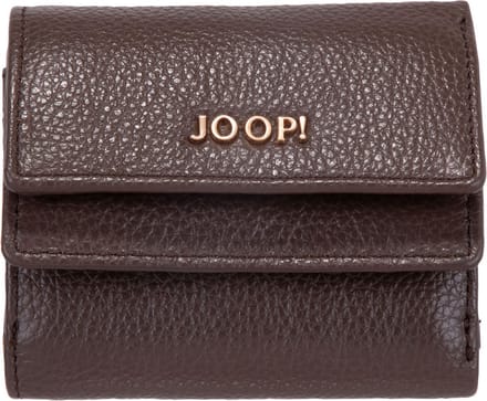 JOOP! Leren Portemonnee Vivace Lina Purse Darkbrown Donkerbruin