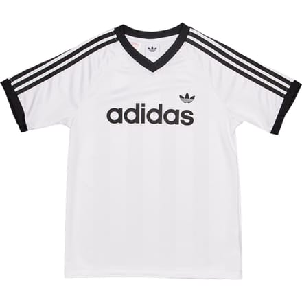 Adidas Loose Jersey T-shirts Kinder - Wit - Maat 123 - 129 CM - Poly Jersey