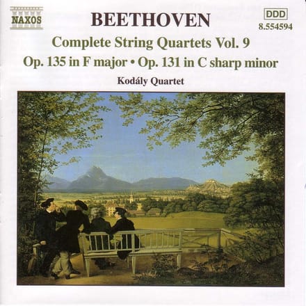 Kodály Quartet - Beethoven: String Quartets Volume 9 (CD)