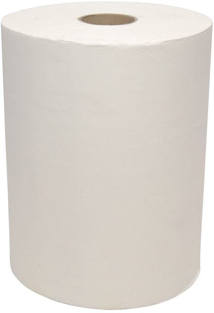 Handdoeken op rol Mini Matic plus cellulose 2laags 130meter 6rollen + dop (6151805182102)