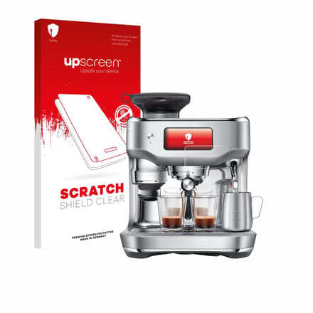 upscreen - Screenprotector voor Sage the Oracle Dual Boiler - Folie Beschermfolie transparant