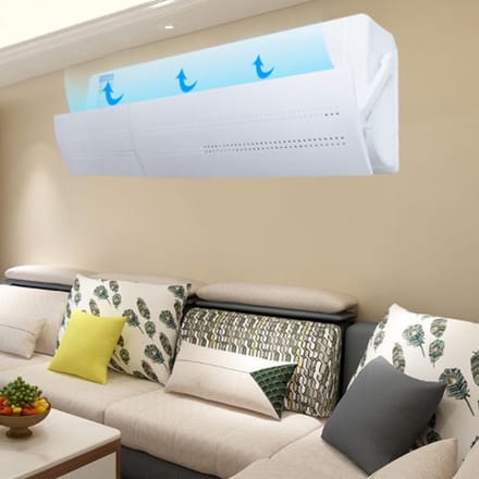Winddichte Baffle Intrekbaar Anti Directe Tocht Koude Kind Airconditioner Windscherm #2