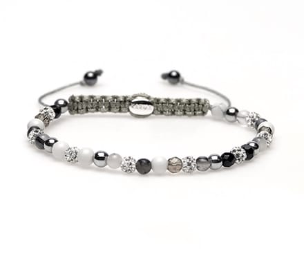 Karma Armband Spiral Hush Hush White Crystal