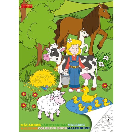Haza Witbaard - Farm Coloring Book