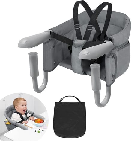 VELTRR® Kinderzetel - Eetstoel Baby 6 Maanden en Ouder - Kinder Eetstoel - Inklapbare Kinderstoel
