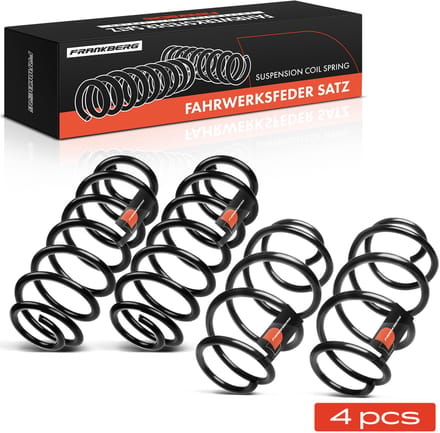 Frankberg 4x Veer Vooras Achteras voor VW Golf VI Variant AJ5