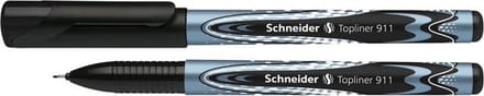 Fineliner schneider topliner 911 0.4mm zwart | 10 stuks