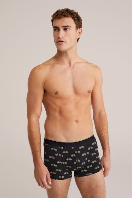 WE Fashion Heren boxershort met print