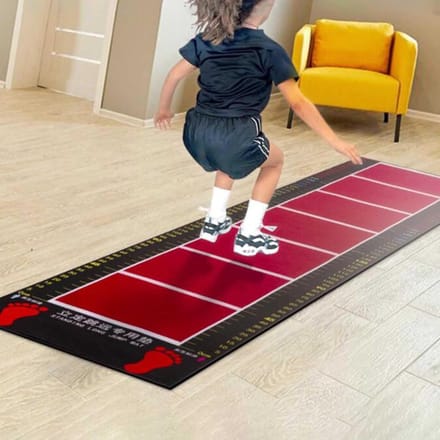 Springkussen Vloertraining - Meetmat - Vloertraining Thuis - Extra Lange Mat - 8.2 / 11.5 ft