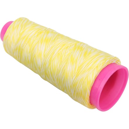Matériau Corde d'Arc Tir à l'Arc 110m 360ft Fil Fabrication Corde d'Arc Recourbé Compound Corde Jaune et Blanc