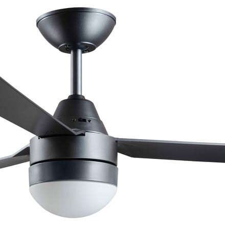 Beacon Lighting Plafondventilator met licht Megara titan 122 cm stil