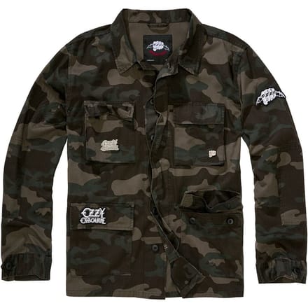 Ozzy Osbourne Uniformjas - BDU Jacket - M tot XXL - voor Mannen - dark camo