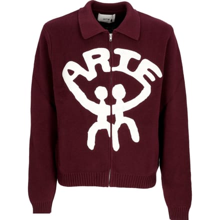 Cardigan Man Allemaal samen Cardigan Bordeaux