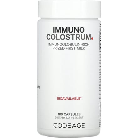 Codeage, Immuno Colostrum, 180 capsules