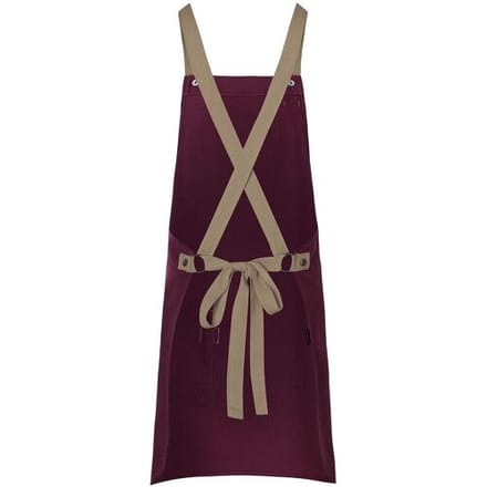 (6 stuks) KARLOWSKY Slabbenschort Urban Look - Aubergine aubergine