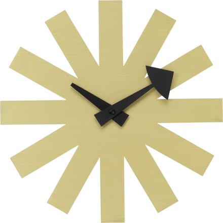 Vitra Asterisk Clock - messing