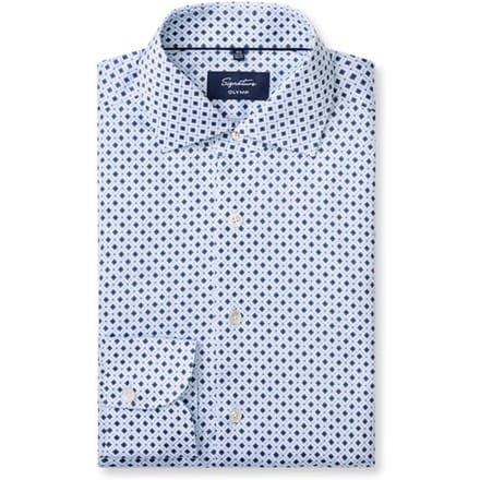 OLYMP Signature Overhemd, Tailored Fit, Signature Kent, Bleu