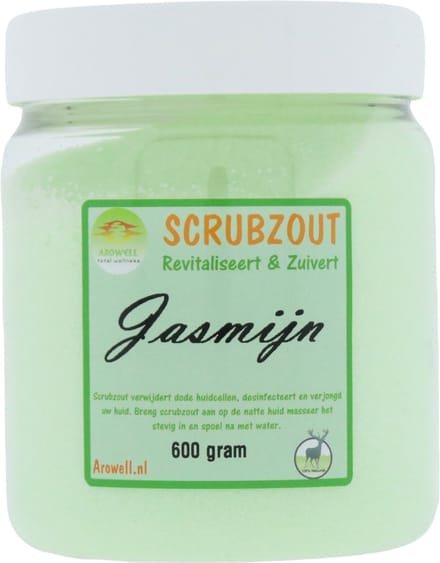 Arowell - Jasmijn Body Scrub Scrubzout 600 gram