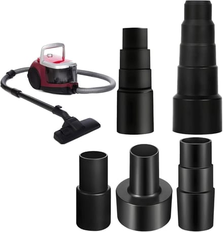Set van 5 Universele Vacuum Adapters, Reducer Kits voor Slangen, Verbindingen voor Diverse Vacuümsystemen