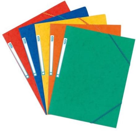 Elastomap Oxford Top File+ A3 3 kleppen 390gr assorti - 10 stuks