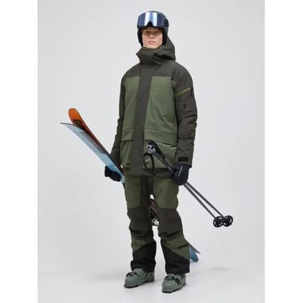Peak Performance 2L Shell Stretch Insulated Parka (Maat - L, Kleur - Olive Extreme/Pine Needle)