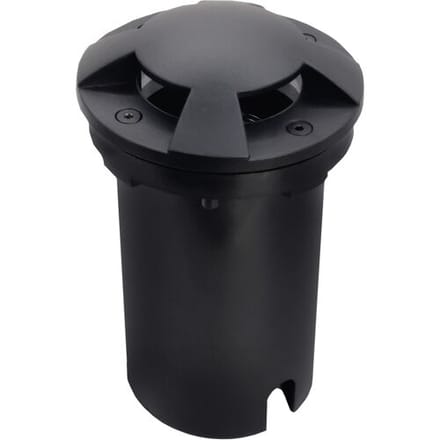 KS Verlichting Deckgrondspot Rond Zwart Ø10,8cm