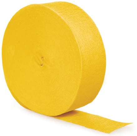 Crepe tape, zonnegeel, 150 meter