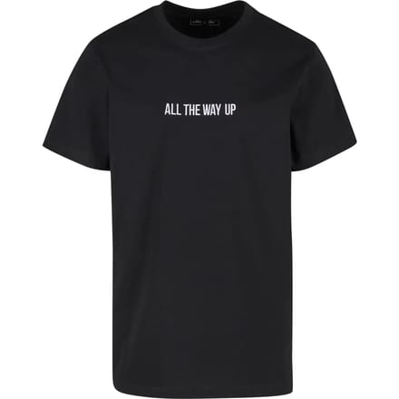 Mister Tee - All The Way Up EMB Heren Tshirt - S - Zwart