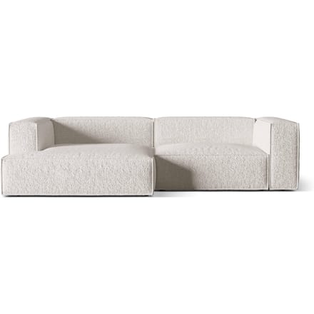 Hoekbank Nuria 4-zits links bouclé | Micadoni