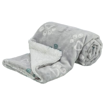 Trixie Jimmy Soft - Hondendeken - Lichtgrijs - 150x100 cm