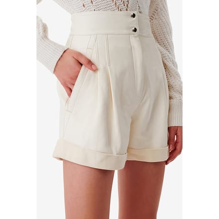 IRO Paris Dana Natural White Maat: M | Korte Broeken Outlet | Dames | Wit