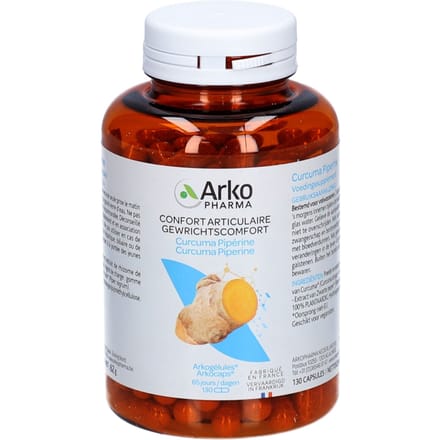 Arkocaps Curcuma Piperine 130 Capsules