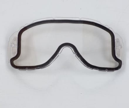 dubbel transparant scherm voor cross smith bril zuiger motor quad nieuw