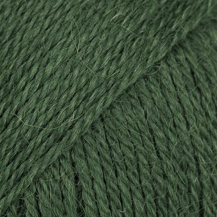 DROPS Alpaca Uni Colour - 9032 donkere klimop - Wol Garen