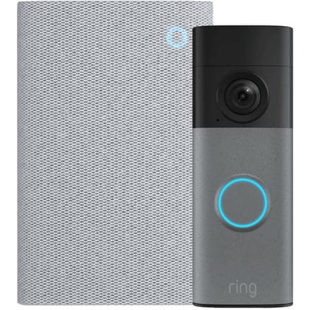 Ring Batterij Video Deurbel 2e Generatie Zilver + Chime