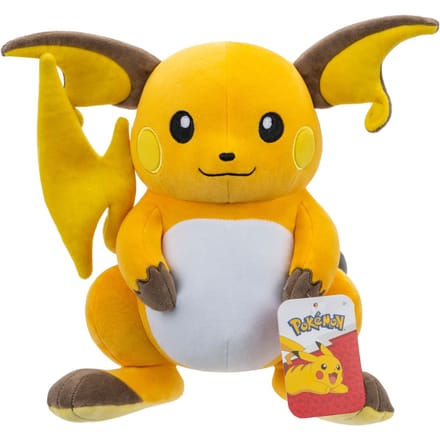 Pokemon Raichu Pluche 30cm Bekende knuffels