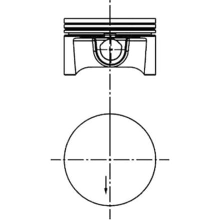 Zuiger KOLBENSCHMIDT 40388600