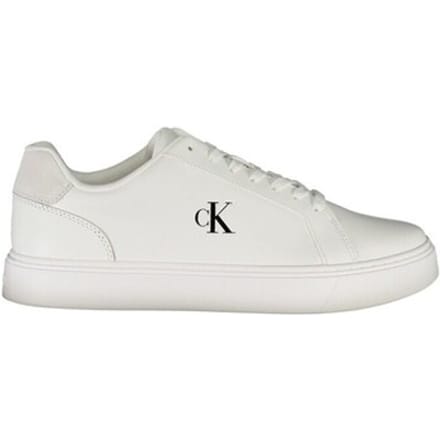 Calvin Klein Bianco Polyurethaan Heren Sneaker