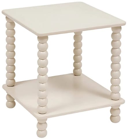 Atmosphera Chamlo Salontafel - 40x40x45cm - Beige