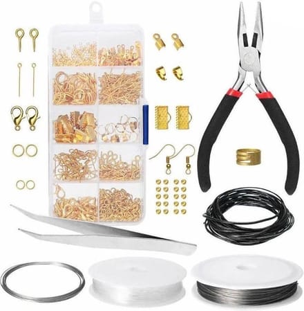 Fako Bijoux® - Starterset Sieraden Maken - 910-delig - Goudkleurig