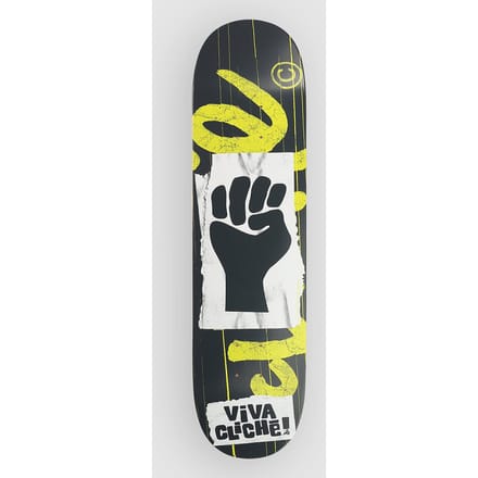 Cliché Viva 8" Skateboard Deck grijs