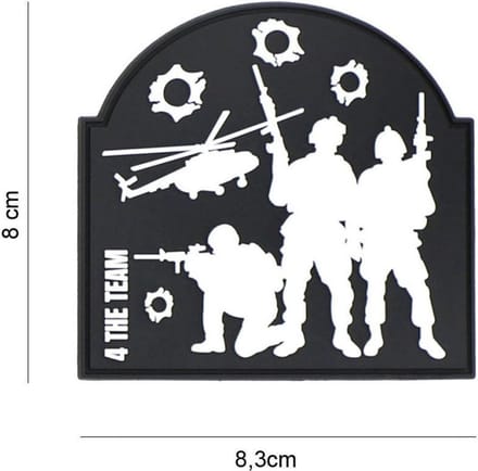 4 The Team - patch - Embleem