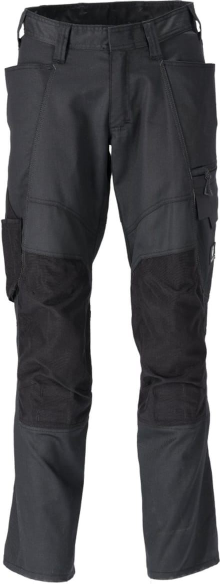 Mascot Accelerate Broek met kniezakken 20679-439 - Zwart - C43 - 82