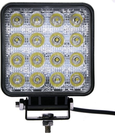 48 Watt LED Werklamp Vierkant 12-24 Volt