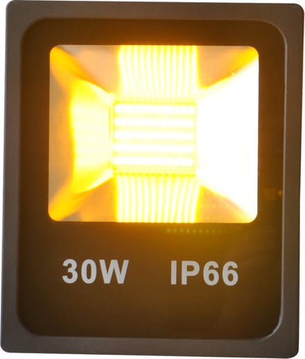 Gele LED Bouwlamp 30 Watt - IP66 - Crius