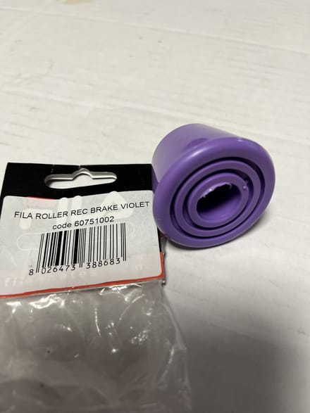 Rollerskate Rolschaats stopper REC Fila Violet per paar