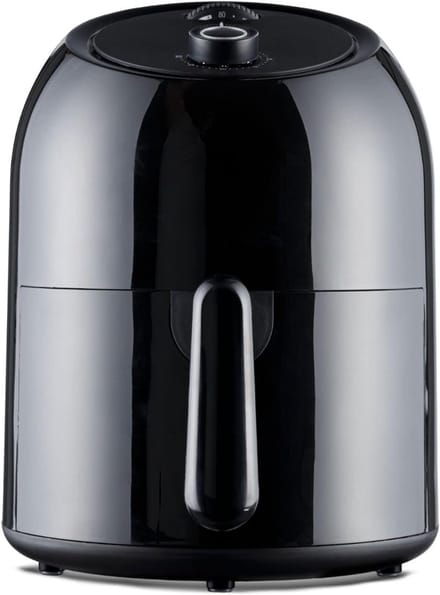 Florixa® Mini Airfryer - Airfryer - Heteluchtfriteuse - Compact - Zwart - 28cm x 29cm x 37cm