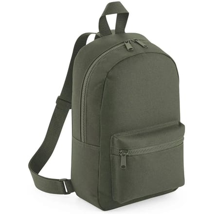 Mini Essential Fashion Backpack/Rugzak Bagbase - 7 Liter Olive Green